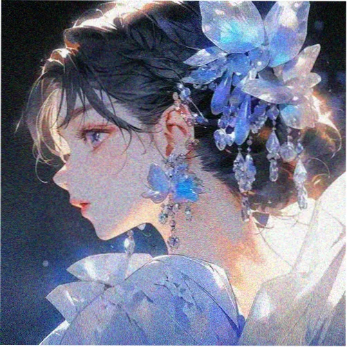 来稿读者阿岑的头像插画